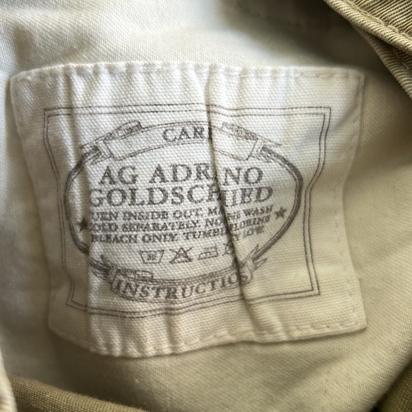 AG Adriano Goldschmied Protègè Men’s Straight Leg Khaki Pants Size 29 - Picture 15 of 16